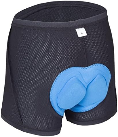 ANGTUO Men's 3D Padded Cycling Bike Bicycle Underwear Shorts Pants