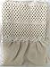 Bestyou Women's Swimsuit Covers Lace Bikini Cover up for Beach Fishnet Crochet Skirt (Beige)