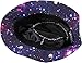 KBM-007 PUR Flag Patriotic Stars and Stripes Floral Galaxy Leaf Aztec Tropical Print Bucket Hat Summer Boonie Cap