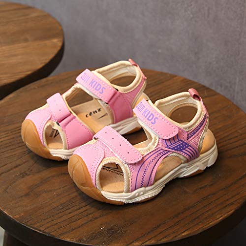 Respctful✿ Toddler Baby Boys Or Girls Breathable Mesh Running Sneakers Summer Sandals Pink