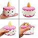 Vanely 3PCS Jumbo Squishies Narwhale Cake Unicorn Donut Set Kawaii Squishy Slow Rising Cream Scented Soft Squeeze Toy for Kids Stress Relief Hop Props
