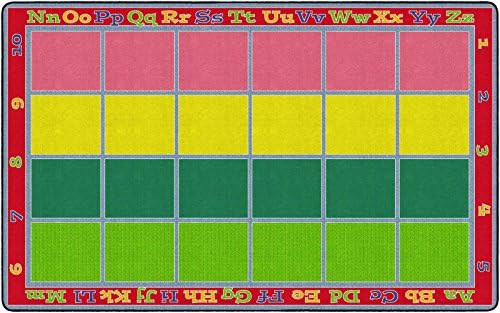 Flagship Carpets FE343-44A Sitting Grid Bright - Seats 24, Multi