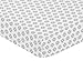 Sweet Jojo Designs Grey Tribal Geometric Print Fitted Crib Sheet for Feather Collection Baby/Toddler Bedding Set