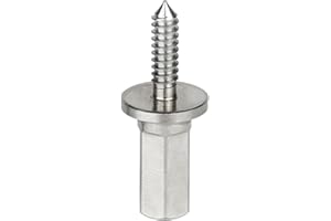 Toolcool Dowel Maker Accessories Stock Holder Screw Nail Drill Adapter Use to Attach Stock to The Drill
