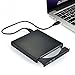 USB C Superdrive External DVD CD Drive DVD/CD +/-RW ROM Player Burner Writer Drive,Compatible with Windows 10 8 7 XP Vista Mac OS System for Mac Book Pro Air/Laptop/Desktop (Silver)