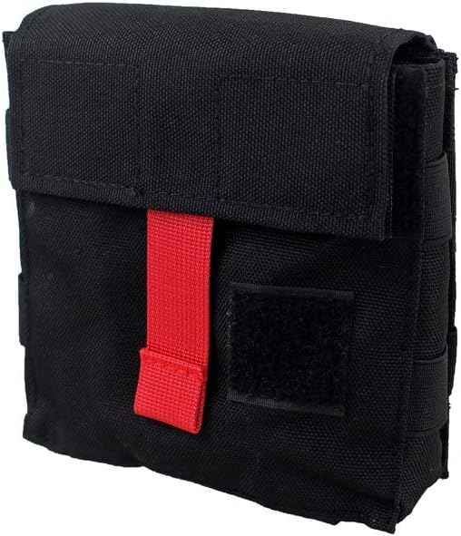Outdoor Medical Bag Travel First Aid Kit Multifunctional Waist Pack Camping Climbing Bag Emergency Case Survival Kit (Black): Health & Personal Care