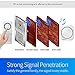 YIROKA Wireless Doorbell Battery Operated，Waterproof Door Chime Kit Operating at Over 500 Feet,58 doorbell tone,4 Levels Volume,1 Sensor & 2 Plug-in Receivers (1 Button + 2 Receiver)