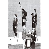 Poster Revolution (24x36) Black Power (Tommie Smith & John Carlos, Mexico City Olympics, 1968, Horizontal) Art Poster Pri