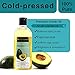 Soulflower Avocado Oil for Hair & Skin Moisturizing, Made from All Natural Vegan Cruelty Free Premium Avocados, Free of Paraben, Silicone, Sulfate, 100% Avocado, 6.77 Fl Oz/ 200ml