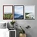 Reliancer A2 Front Load Easy Open Snap Frame Professional Aluminum Poster Pictures Frame for 23.5x16.5 Inches Graphics Wall Mounted w/Non-Glare PVC Lens (Wood)