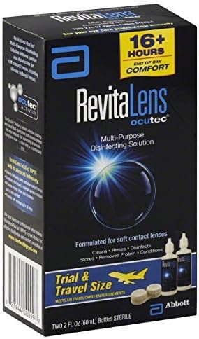 RevitaLens Multipurpose Solution and Lens Case-2 oz, Twin Pack by RevitaLens