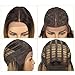 NOBLE Bob Wigs for Women Short T Part HD Lace Front Wigs Ombre Brown Blonde Synthetic Blunt Cut Bob Lace Front Wigs for Party and Daily Use 10 Inch