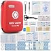 Monoki First Aid Kit Survival Kit, Emergency Survival Kit Medical Supplies Trauma Bag Safety First Aid Kit for Home, Office, School, Car, Boat, Travel, Camping, Hiking, Sports, Adventures primary