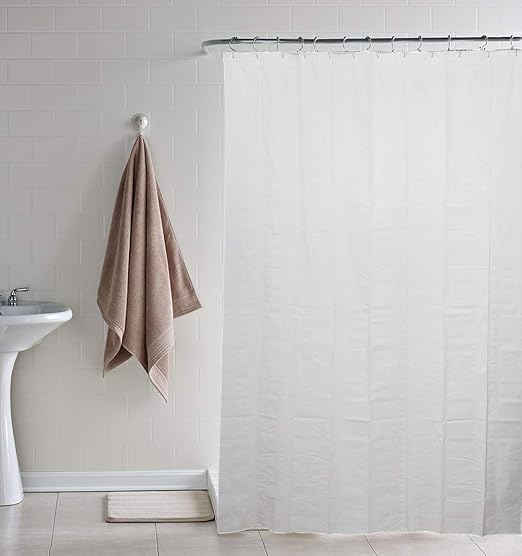 Deodap Bathroom Linen Pvc Shower Transparent Curtain In Coin 3d