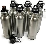 Craft Connections Stainless Steel Bottle Insulator With Opener 6 Pack