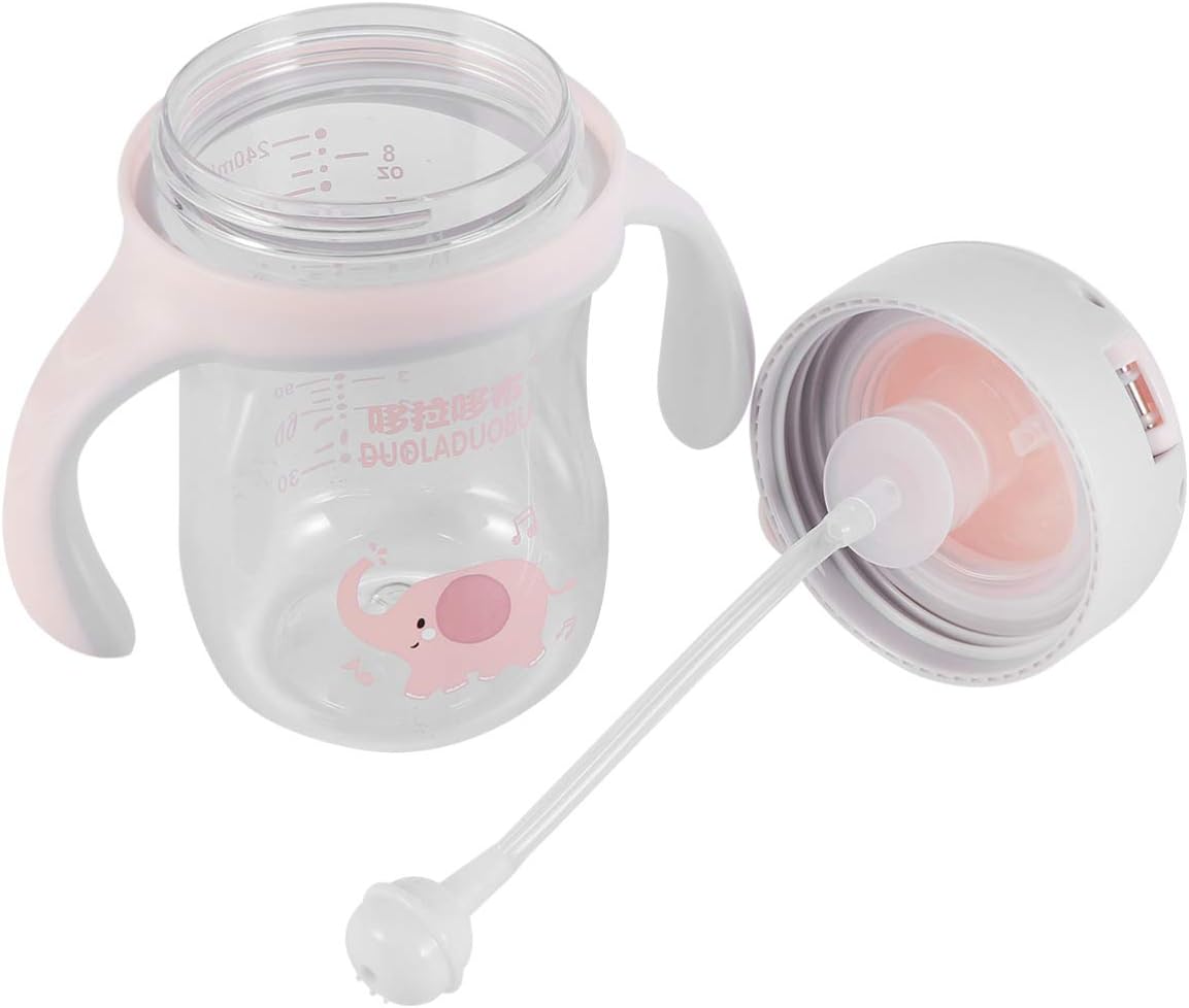 Nuolux Tasses De Formateur Infantile Tasse De Paille De Formation De Bebe Gobelets Pour Enfants Tasse A Boire Avec Paille Bec Souple Pour Les Tout Petits Enfants Vert Bebe Et Puericulture Le Repas