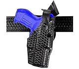Safariland 6360 Level 3 Retention ALS Duty Mid-Ride Holster Right HandColt 1911, Basket Weave Black
