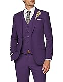 Wangyue Mens Suit Wedding Suits for Men 3 Piece