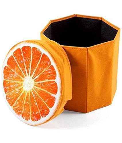 Crispy Fabric Stool For Living Room / Coffee Table / Stool With Storage ( Color And Design May Vary )