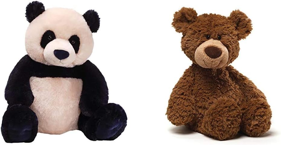 GUND Zi-Bo Panda Teddy Bear Stuffed Animal Plush, 17": Toy: Toys & Games