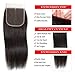 Brazilian Straight Hair 3 bundles With Closure（182022+16 Inches）8A Unprocessed Brazilian Human Virgin Hair Bundles With 4x4 Lace Closure Pre Pluck With Baby Hair Natural Black Color