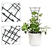 12 Pcs Garden DIY Mini Climbing Trellis Plastic Superimposed Potted Plant Support Garden Trellises for Potted Climbing Plants Vines