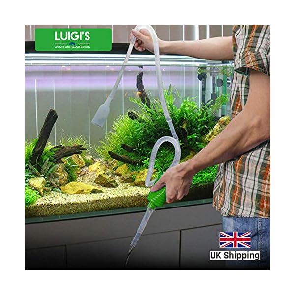 Luigis-AquariumFish-Tank-Siphon-and-Gravel-Cleaner-A-Hand-Syphon-Pump-to-Drain-and-Replace-Your-Water-in-Minutes Luigi's Aquarium/Fish Tank Siphon and Gravel Cleaner - A Hand Syphon Pump to Drain and Replace Your Water in Minutes!