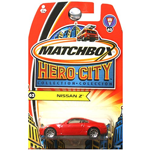 Matchbox 2005 Hero City Nissan Z in Red #62
