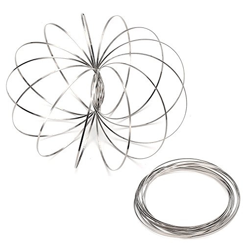Weoxpr Flow Ring Kinetic 3D Spring Toy Multi Sensory Interactive Game Toy - Thumbnail 3