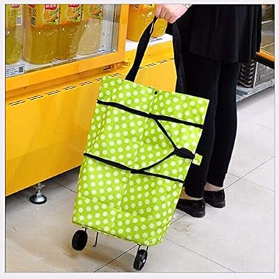 subtle selection SS Subtle Polyester Trolley Luggage Bags Traveling Vegetable Grocery