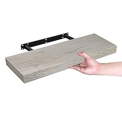 Home Basics MDF 30" Floating Wall Shelf