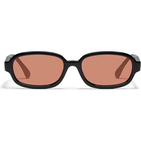 Quay vibe check  Translucent Amber Frame Sunglasses Quay_VibeCheck_ChocolateBrown_  main image 4