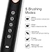 Sonic Electric Toothbrush for Adults, 5 Optional Brushing Modes with Build in Timer of 2 min, USB Fast Charging, Waterproof Sonic Toothbrush with 3 Replacement Heads by KIPOZI, KI-508(5Modes)