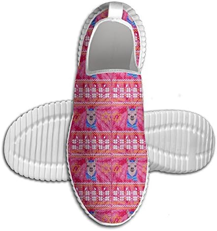 Happy Llama Tie-Dye Lightweight Breathable Casual Sports Shoes Fashion Sneakers Walking Shoes 40