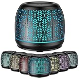 ASAKUKI 500ml Essential Oil Diffuser, Decorative