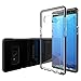 LUVVITT Galaxy Note 8 Case, [PROOFTECH] Shockproof Flexible TPU Case with Impact Resistant TPE Shock Absorption Bumper for Samsung Galaxy Note 8 Phone (2017) - Clear/Black