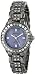 Armitron Women's 75/3689GMDG Grey Swarovski Crystal Accented Gunmetal Bracelet Watch