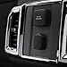 Voodonala Chrome Rear Air Condition Outlet Vent Covers Trim for Ford F150 2016 2017