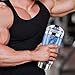 Protein Shaker Bottle,Rechargeable 16oz Vortex Mixer for Protein Mixes,Stainless Steel Electric Protein Shake Cup,Portable High-Torque Tornado Shaker,Automatic Stirring Blender for Powder (16oz)
