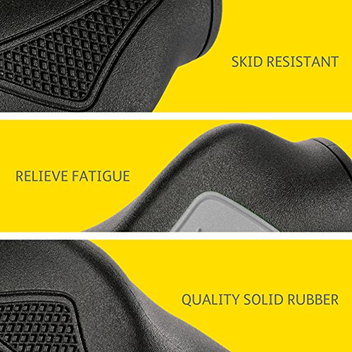 image for LYCAON Bike Grips by Bicycle Handlebar Grips with Solid & Extra-Thick 