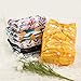 Babygoal Baby Reusable Neutral Cloth Diapers 6 Pack with 10pcs Inserts, One Size Adjustable Washable Pocket Nappy Covers for Baby Boys and Girls 6FN05