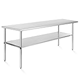 KUTLER Stainless Steel Table 30 x 60 Inches, NSF