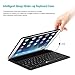 iPad Pro 10.5 Case with Wireless Keyboard, EC Technology Ultra-Thin Lightweight Bluetooth Keyboard with Magnetically Intelligent Switch and Multi-Angle Stand for Apple iPad Pro 10.5 inch Tablet