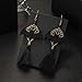 Black Bat Tassel Earrings for Women, Punk Gothic Lolita Retro Jewelry Halloween Party