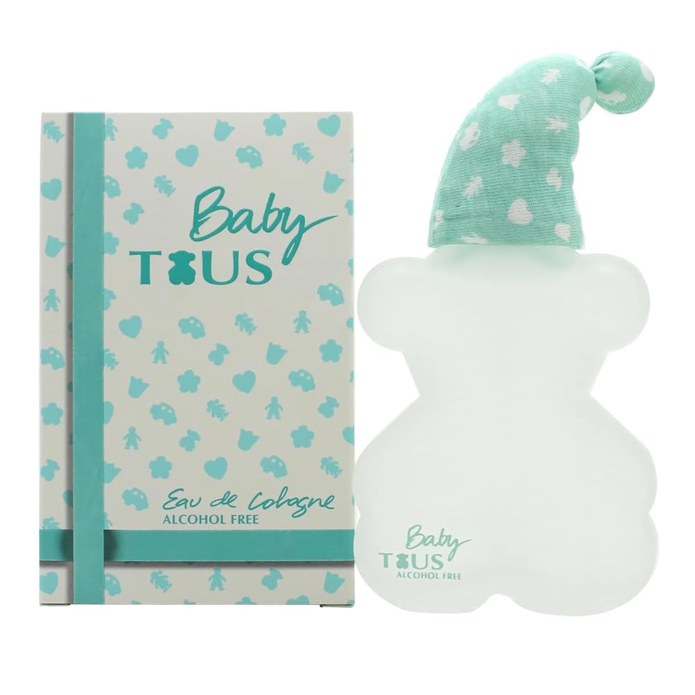 Tous Baby Tous Eau De Cologne With Spray Alcohol Free 100ml for Men