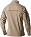 CQR Men's Combat Shirt Tactical 1/4 Zip Assault Military Top Camo EDC, Combat Shirts(tos201) - Coyote, Large