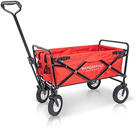 WonderFold Outdoor Next Generation Collapsible Folding Wagon / Utility Cart