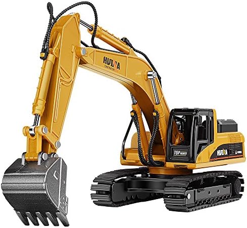 AUKWING 1:50 Alloy Excavator Model Metal Engineering Vehicle Car Collection Children Toy