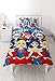 DC Super Hero Girls UK Single/US Twin Duvet Cover and Pillowcase Set