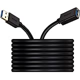 USB Extension Cable 25 ft, VCZHS USB 3.0 Extension Cable - USB Male to Female USB Extension Cord for USB Flash Drive, Card Re